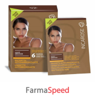 incarose maxi bronze salviette autoabbronzanti viso e decollete 6 salviette 6x10 ml