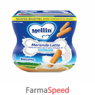 mellin mer latte bisc 2x100g