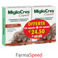 migliocres 60+60 capsule 60 g promozione