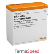 mucosa comp 10f 2,2ml heel