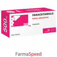 paracetamolo (nova argentia)* 30 compresse 500mg