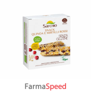 snack quinoa e mirtilli rossi 80 g