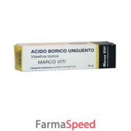 acido borico (marco viti)*ung derm 30 g 3%