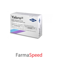 yabro aerosol sodio ialuronato 0,18% soluzione da nebulizzare 10 fiale da 5 ml