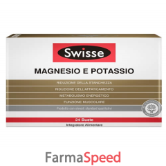 swisse magnesio potassio 24 bustine