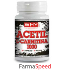 acetil l carnitina 1000 30 compresse 42 g