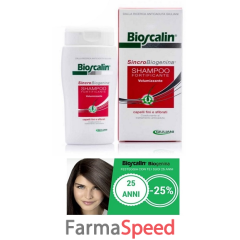 bioscalin sincrobiogenina shampoo fortificante volumizzante primavera 200 ml