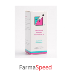 fms sulfur complex gocce 30 ml
