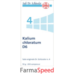 kalium chloratum 4 schuss 12 dh 50 g