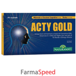 acty gold 30 capsule