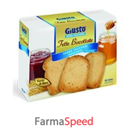 GIUSTO senza Zucchero Fette Biscottate