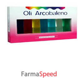 arcobaleno olio set mini 7pz