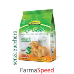 farabella biscotti le stelle allo yogurt senza zucchero 300 g