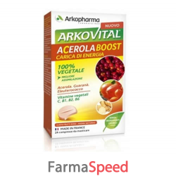 Acerola Boost 24 Compresse prezzi bassi