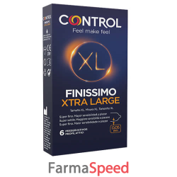 Control Preservativi Finissimo Original Xl 6 Pezzi prezzi bassi