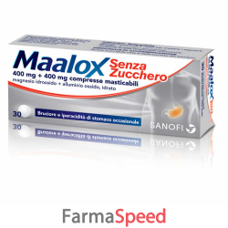 MAALOX*30 cpr mast 400 mg + 400 mg senza zucchero aroma frutti rossi miglior prezzo MAALOX*30 cpr mast 400 mg + 400 mg senza zucchero aroma frutti rossi offerta