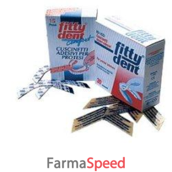 fittydent cuscinetti adesivi 30 pezzi nf