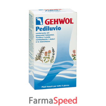 gehwol polvere per pediluvio 400 g