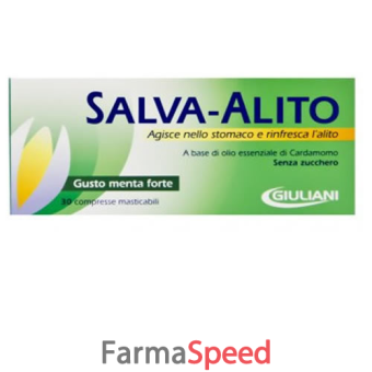 salva alito giuliani gusto classico 30 compresse