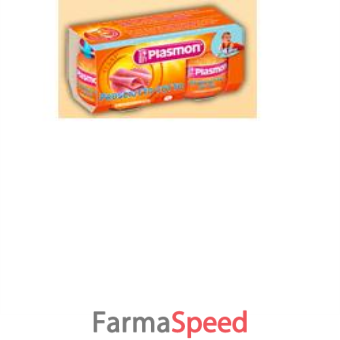 plasmon omogeneizzato prosciutto cotto 80 g x 2 pezzi