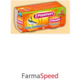 plasmon omogeneizzato salmone verdure 80 g x 2 pezzi