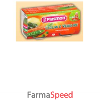 plasmon omogeneizzato verdure legumi 80 g x 2 pezzi