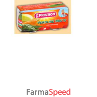 plasmon omogeneizzato verdure miste 80 g x 2 pezzi