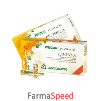 fisiosol plantae lavanda 20 fiale