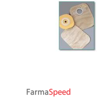 placca per colostomia ileostomia hollister tandem con barriera idrocolloidale flangia flottante pretagliata diametro flangia 57 mm diametro stoma 38 mm 5 pezzi