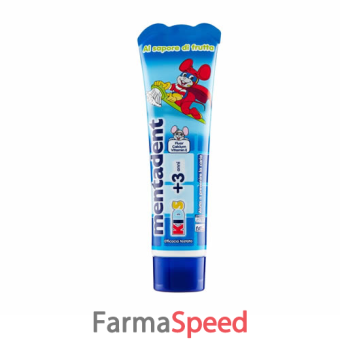 mentadent kids dentifricio 50 ml