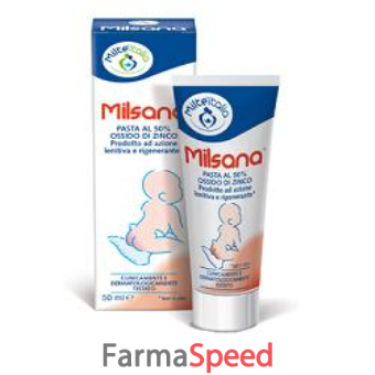 humana baby milsana pasta protettiva all'ossido di zinco 50 ml