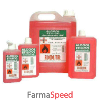 alcool etilico denaturato 90% 250 ml