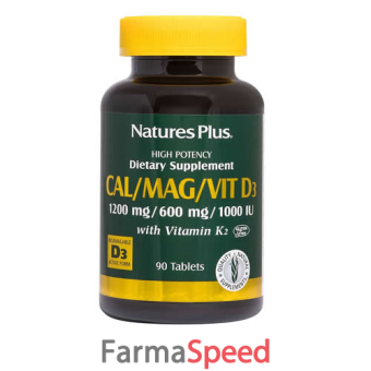 calcio magnesio vitamina d3 + vitamina k2 90 tavolette
