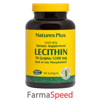 lecitina di soia 1200 mg 90 capsule
