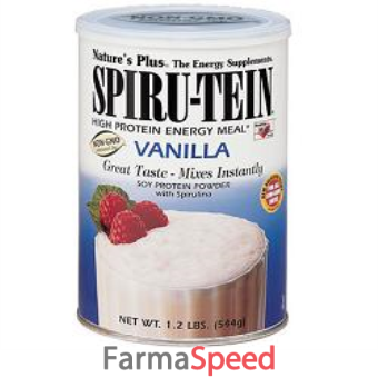 spirutein polvere vaniglia 544 g