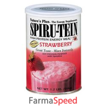 spirutein polvere fragola 544 g