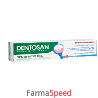 dentosan gel dentifricio clorexidina 0,2% 75 ml