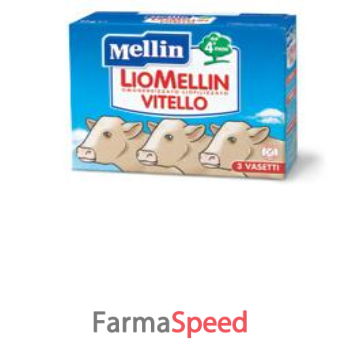 Liomellin Vitello Liofilizzato 10 G 3 Pezzi