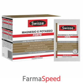 swisse magnesio potassio forte 24 bustine