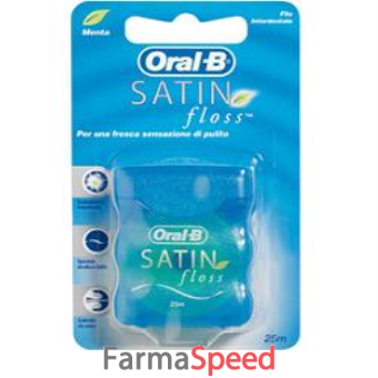 oralb satin floss 25mt