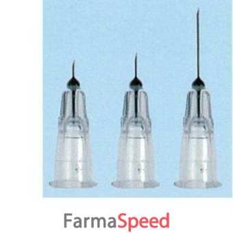 ago per microiniezione gauge30 diametro 0,30x6 indicato per terapie sclerosanti cono luer scatola 100 pezzi
