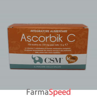 ascorbik c 100 bustine 150 mg