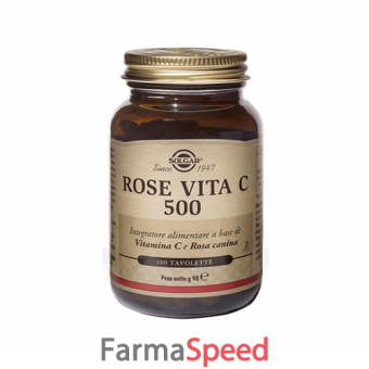 rose vita c 500 100 tavolette
