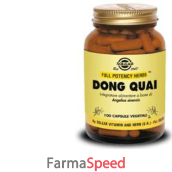 dong quai 100 capsule vegetali