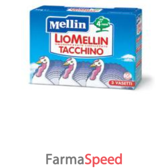 liomellin tacchino liofilizzato 10 g 3 pezzi
