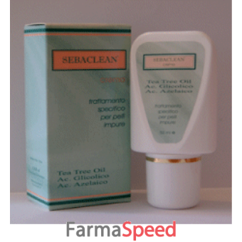 sebaclean crema pelle impura 50 ml