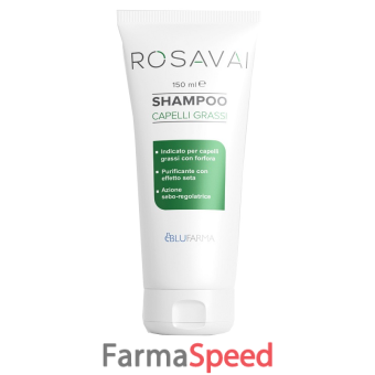 rosavai shampoo capelli grassi 150 ml