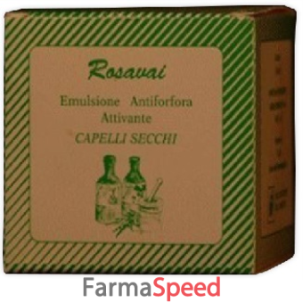 rosavai emulsione capelli secchi 100 ml