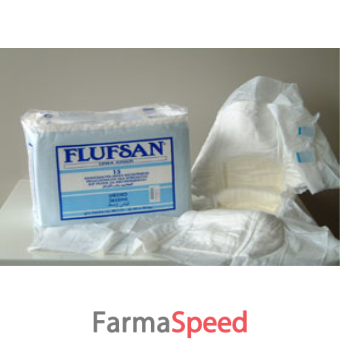 flufsan pannolone mutandina per incontinenza media giorno 15 pezzi