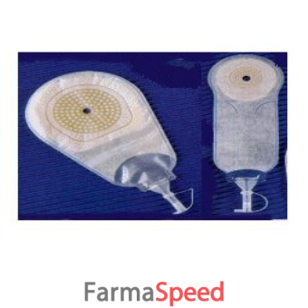 sacca drenaggio sterile mono pezzo con barriera autoportante mini in film di plastica trasparente 75 ml diametro 35 mm 30 pezzi
